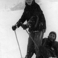 anni '60 in gita a Sambuco con la neve