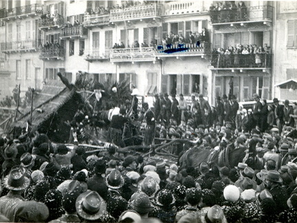Carnevale a Varazze nei primi anni '30