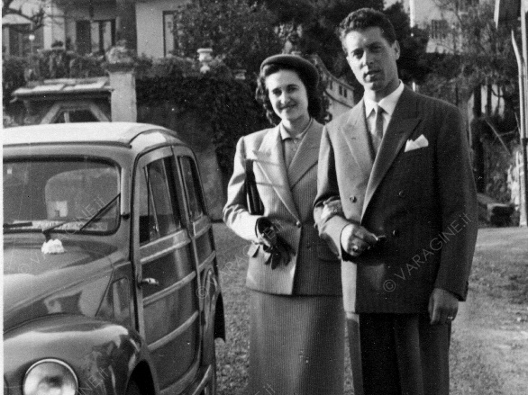 Pino Chiappori e la moglie Lidia alla Mola