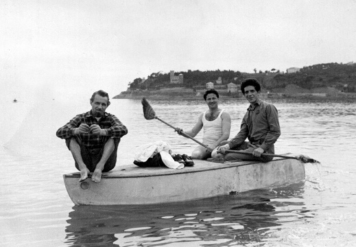 Tre uomini in barca