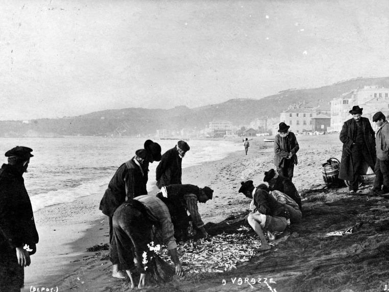 Pescatori in riva